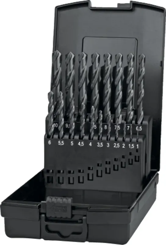 PHANTOM HSS SET SPIRAALBOREN DIN 338 11.450 1-10X0,5MM Weekendaanbieding