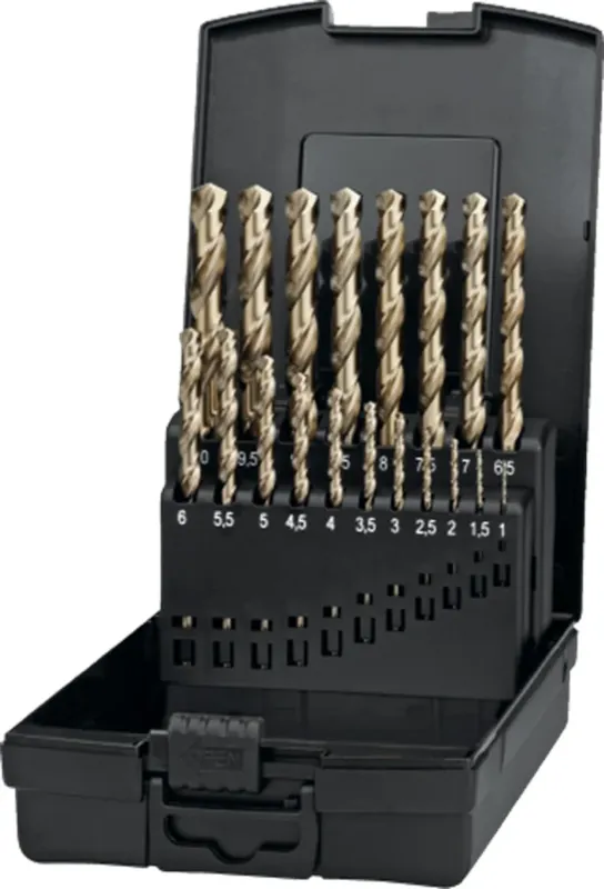 PHANTOM HSS-E SET SPIRAALBOREN DIN 338 11.500 1-10X0,5MM Betrouwbaar