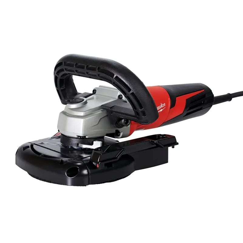 Speciale Aanbieding Milwaukee AGV 15-125XC DEG-SET HAAKSE SLIJPER MET STOFAFZUIGING