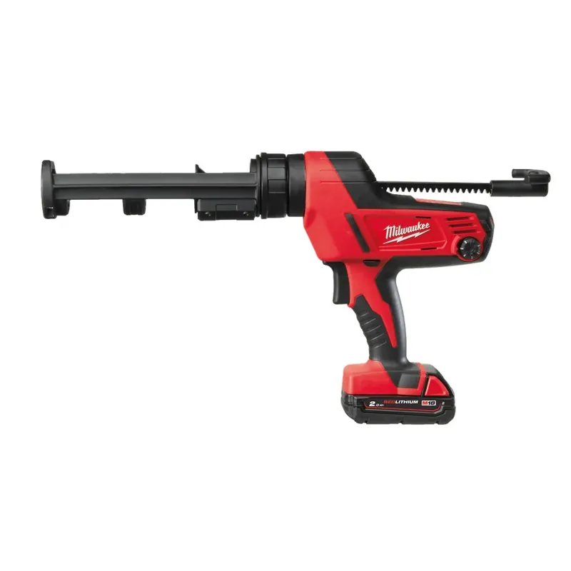 Milwaukee C18 PCG/310C-201B M18 HEAVY DUTY KIT-/LIJMPISTOOL 310 ML Snelle Levering