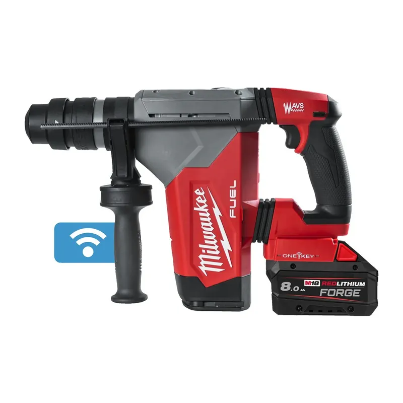 Betaalbaar Milwaukee M18 ONEFHPX-802X M18 FUEL ONE-KEY SDS-PLUS 32 MM HAMER MET FIXTEC