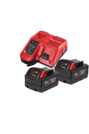 Hoge Kwaliteit MILWAUKEE® M18NRGCR-502 RESISTANT ENERGY KIT IN2