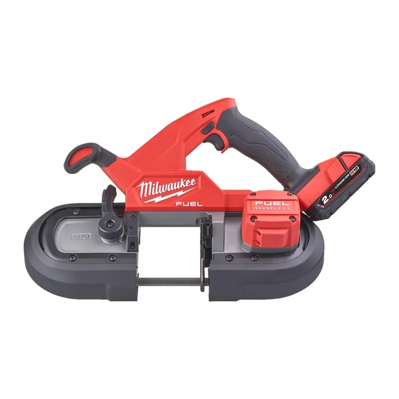 Premium Milwaukee M18 FBS85-202C M18 FUEL COMPACTE BANDZAAG