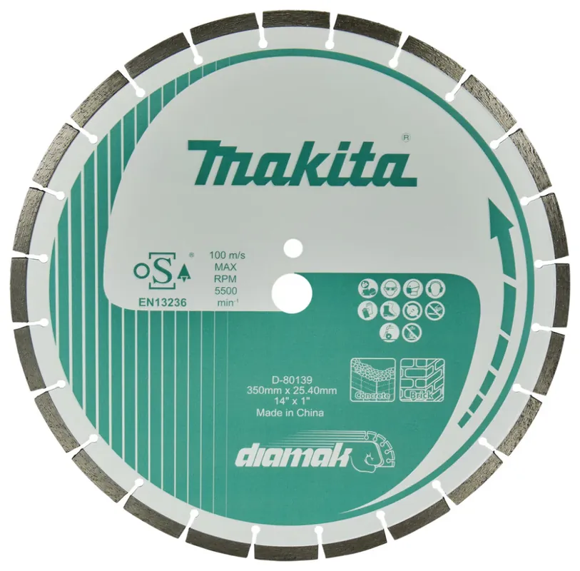 Must-Have Makita Diamantschijf 350x25,4x3,2mm - D-80139