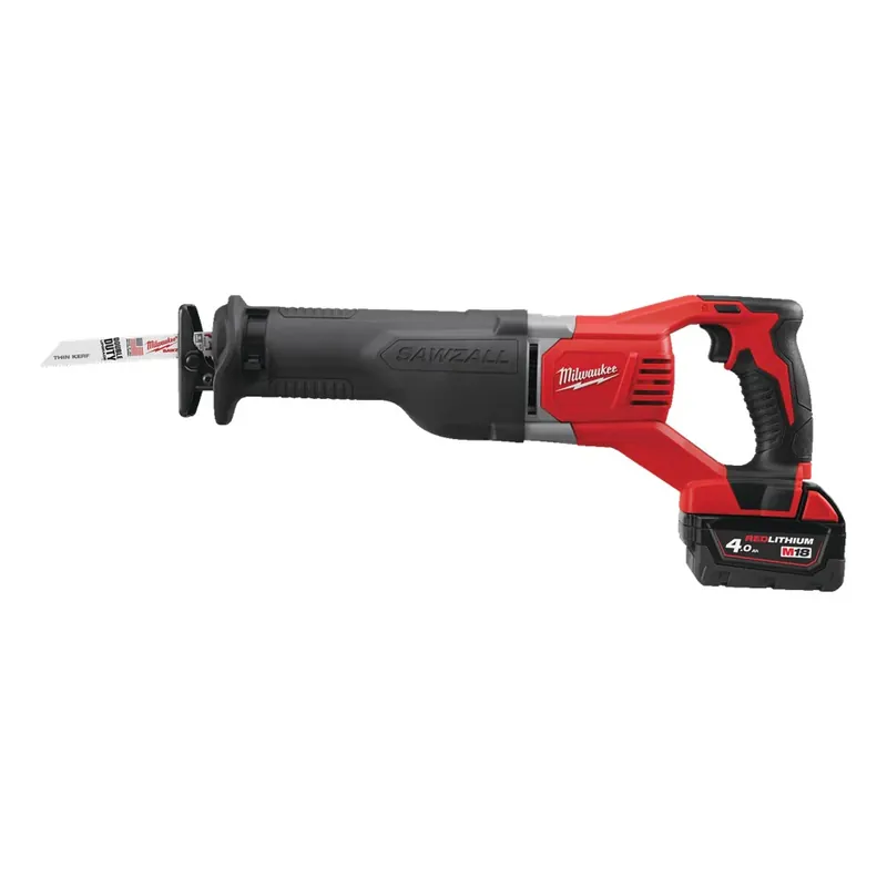 Bestel Nu MILWAUKEE M18 BSX-402C M18 SAWZALL RECIPROZAAGMACHINE - 2X M18 B4