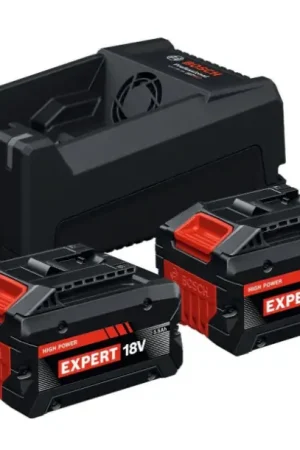Bestseller Bosch EXPERT EXBA18V-55 + GAL 12V/18V-80 Accu Starterset 2×5,5Ah - 1600A0373P