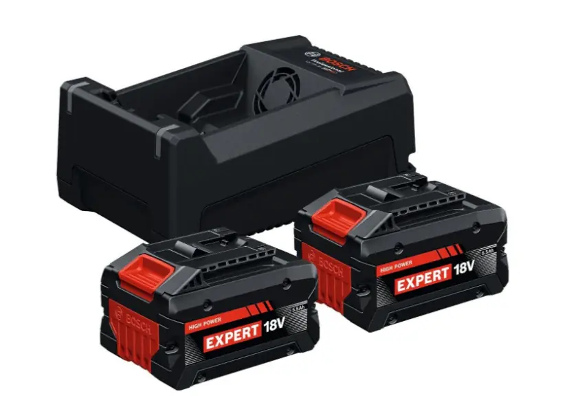 Bestseller Bosch EXPERT EXBA18V-55 + GAL 12V/18V-80 Accu Starterset 2×5,5Ah - 1600A0373P
