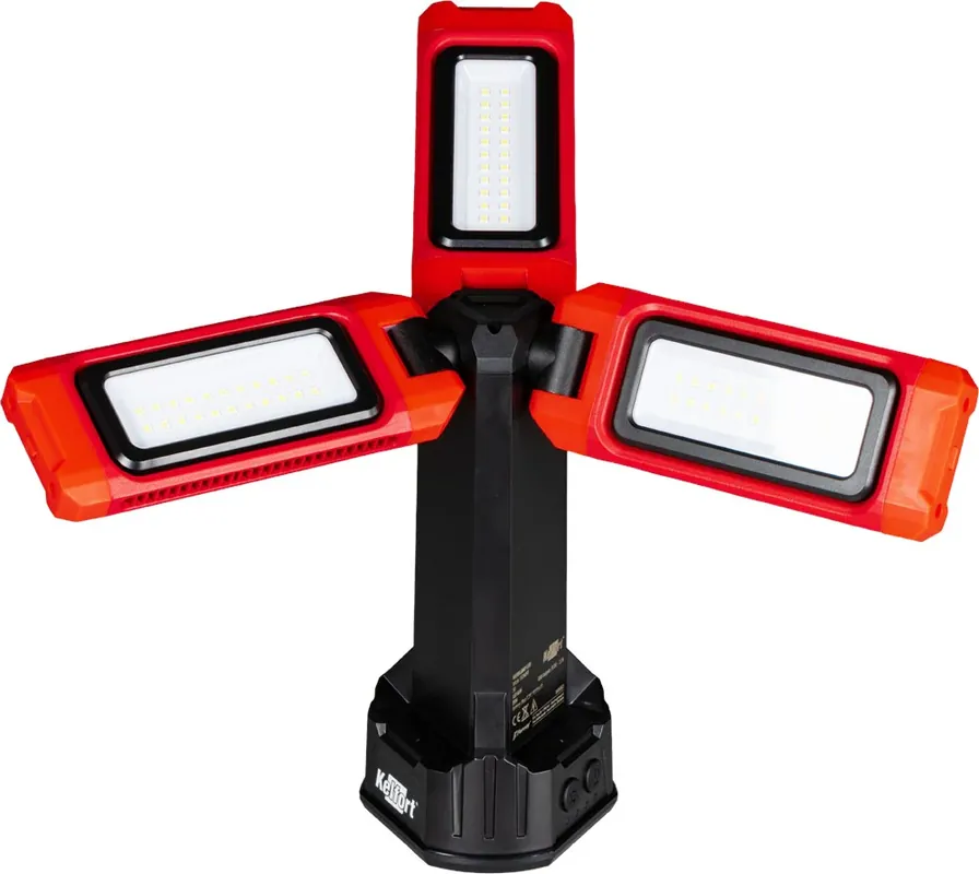Rechtstreeks Van De Fabrikant Kelfort 3-KOPS WERKLAMP LED OPLAADB 7000LM