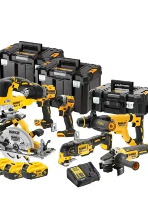 Exclusieve Aanbieding DeWALT DCK706P3T-QW 18V XR BRUSHLESS 7-DELIGE SET (DCD805 + DCF850 + DCS355 + DCH263 +