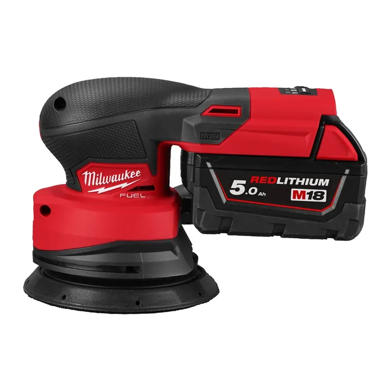 Express Levering Milwaukee M18FROS125-502X M18 FUEL 125MM EXCENTRISCHE SCHUURMACHINE - KIT-VERSIE