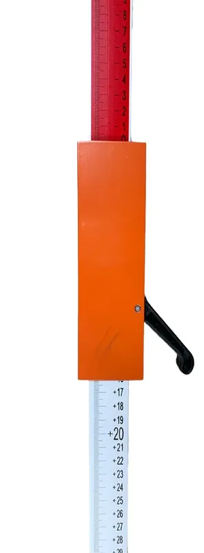 TOPCON LASERBAAK ALUMINIUM 1,30-2,40M MM/CM VK Rechtstreeks Van De Fabrikant