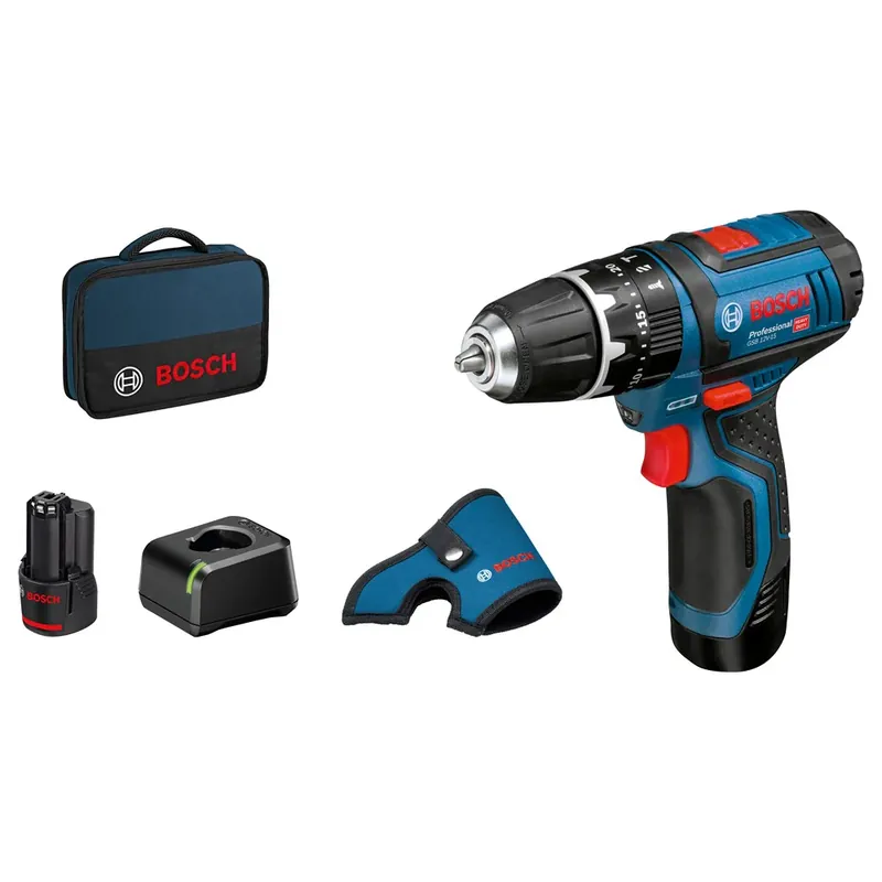 BOSCH GSB 12V-15 ACCU SCHROEFKLOPBOORMACC&G BVK 2X 2,0 AH, LADER GAL 12V-40 Meest Verkocht