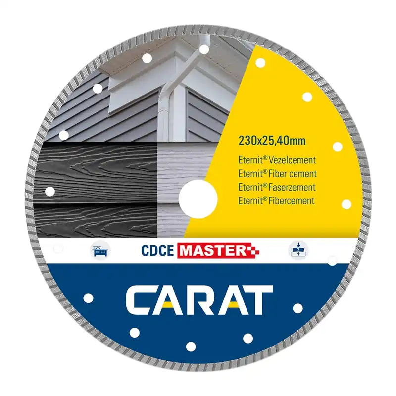 Gratis Retour CARAT DIAMANTZAAG ETERNIT Ø200x25,40 MM CDCE MASTER