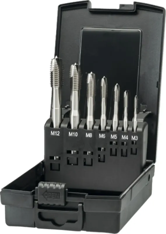 MACHINETAPPEN INTERNATIONAL TOOLS 7-DLG SET - HSS-E ECO PRO DIN371/6 Favoriet