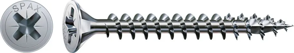 SPAX SPAANPLAATSCHROEF 4,0X40 PK KRUISKOP Z VOLDRAAD Actieprijs