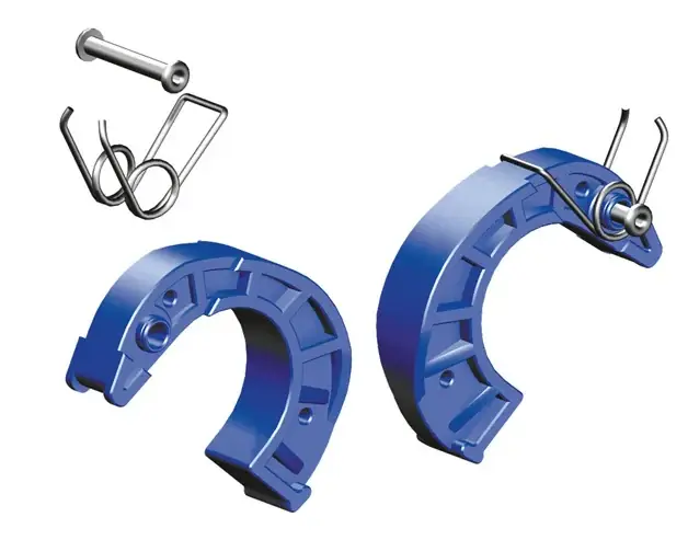 Populair Layher Rolsteiger Reparatie Beugels Blauw - 6491/418