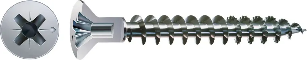 Alleen Vandaag SPAX SPAANPLAATSCHROEF 4,5X50 PK POZ WIROX VOLDRAAD KRUISKOP