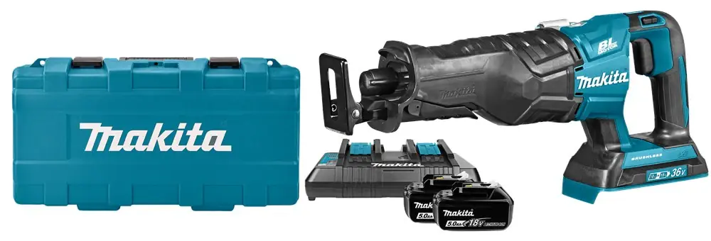 Laatste Kans MAKITA DJR360PT2 RECIPROZAAG 2X18V