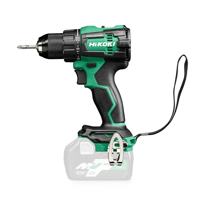 Laatste Versie HiKOKI DS18DE W2Z ACCU BOORSCHROEFMACHINE 18V BL, 70 Nm, MV, EXCLUSIVE IN HSC II