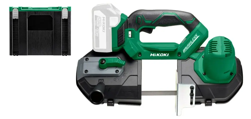 Uitverkoop HiKOKI CB18DBL W4SZ ACCU BANDZAAG 18V BL 83MM