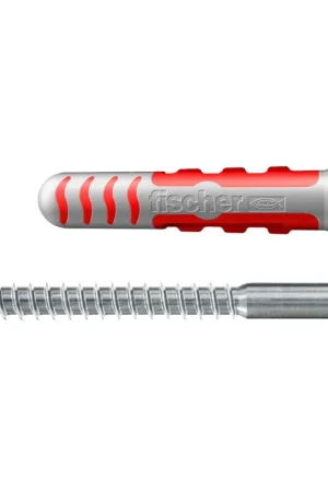 FISCHER DUOSEAL 8X48 S PLUG/SCHROEF A2 MET RVS A2 BOLKOPSCHROEF Voordeelprijs