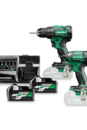 Express Levering HiKOKI KC18DEWAZ 18V accu combiset