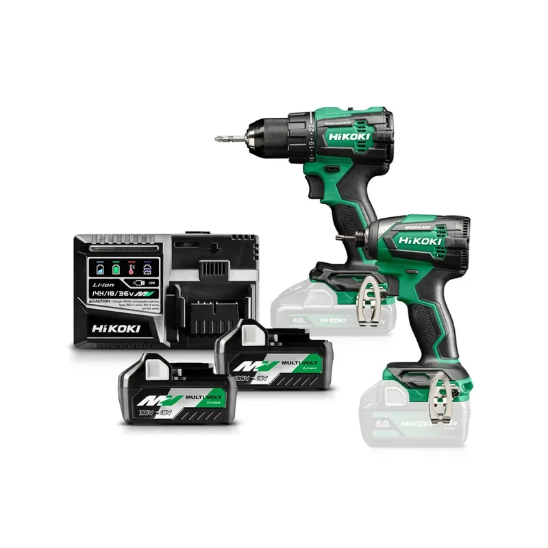 Express Levering HiKOKI KC18DEWAZ 18V accu combiset