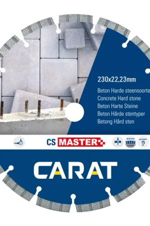 Actieprijs CARAT DIAMANTZAAG BETON 125x22,23MM, CS MASTER