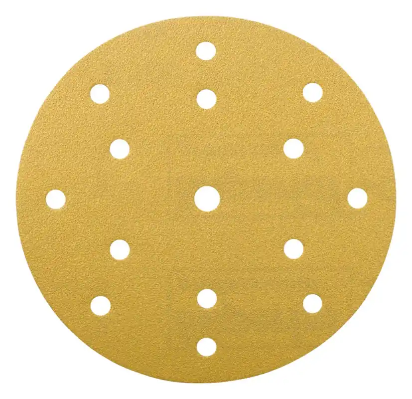 Superprijs Makita SCHUURSCHIJF 150MM K100 YELLOW VELCRO