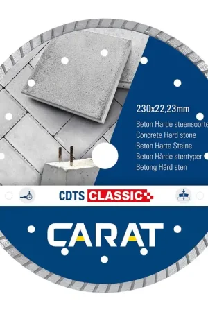 Bestseller CARAT DIAMANTZAAG BETON 230x22,23MM, CDTS CLASSIC