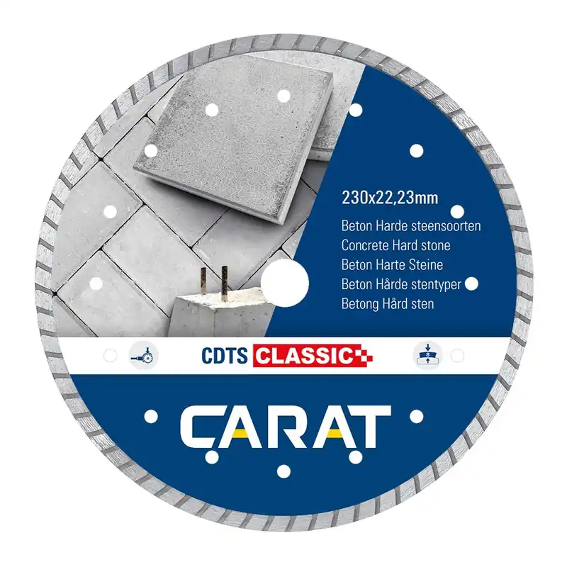 Bestseller CARAT DIAMANTZAAG BETON 230x22,23MM, CDTS CLASSIC