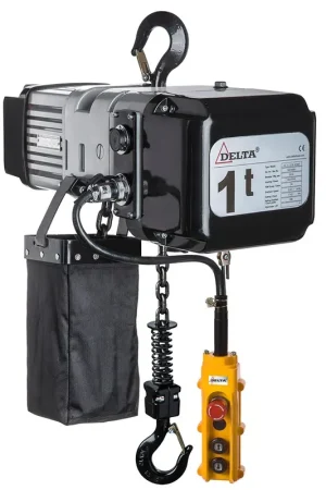 DELTA ELEKTRISCHE KETTINGTAKEL DMS 230V 1 TON - MET 6 METER HIJSHOOGTE Express Levering