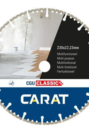 Beperkte Voorraad Carat Multifunctioneel 230x22,23mm CGU Classic - CGUC230300
