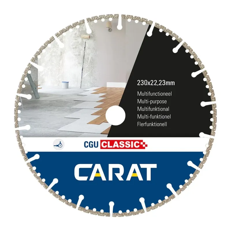 Beperkte Voorraad Carat Multifunctioneel 230x22,23mm CGU Classic - CGUC230300
