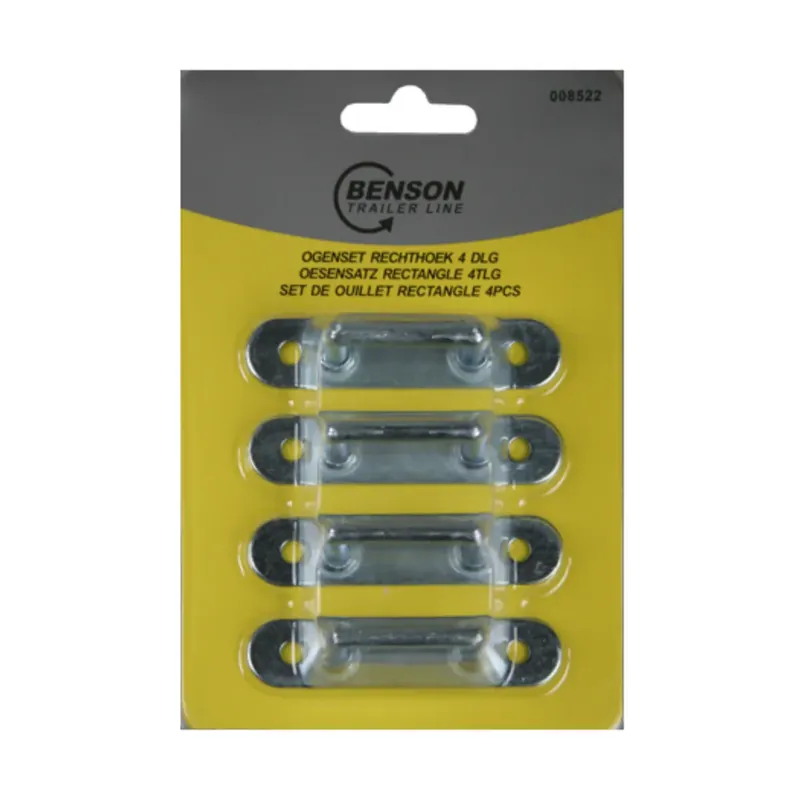 Speciale Aanbieding Benson Ogenset Touwhaak Rechthoek – 4 stuks