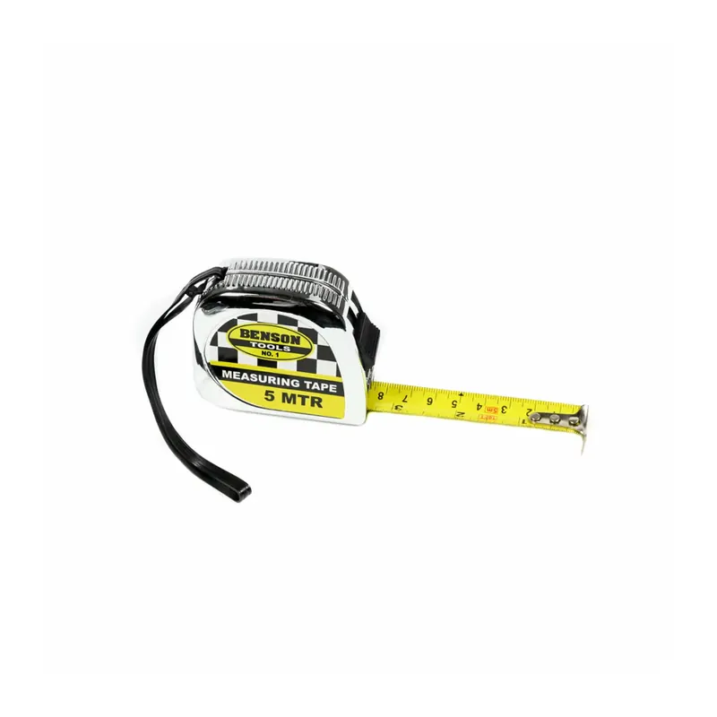 Dagaanbieding Benson Rolmaat Chroom 5 m x 19 mm