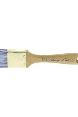 Veilige Betaling Copenhagen Gold Platte Acryl Kwast 2 maat