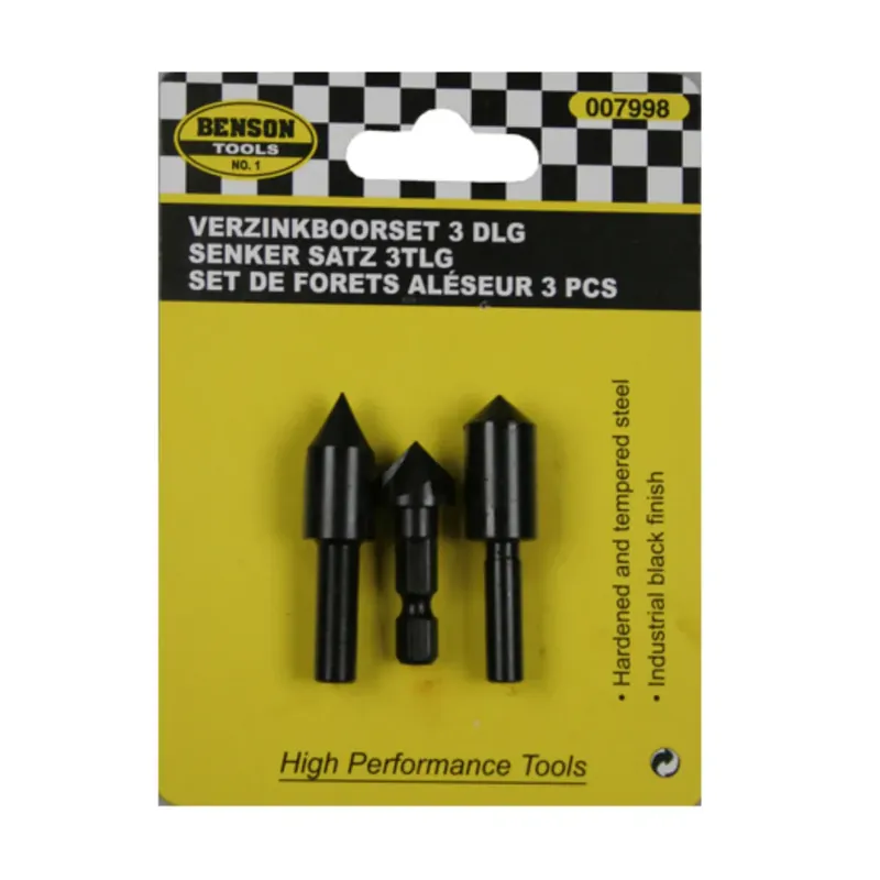 Benson Verzinkboorset Premium