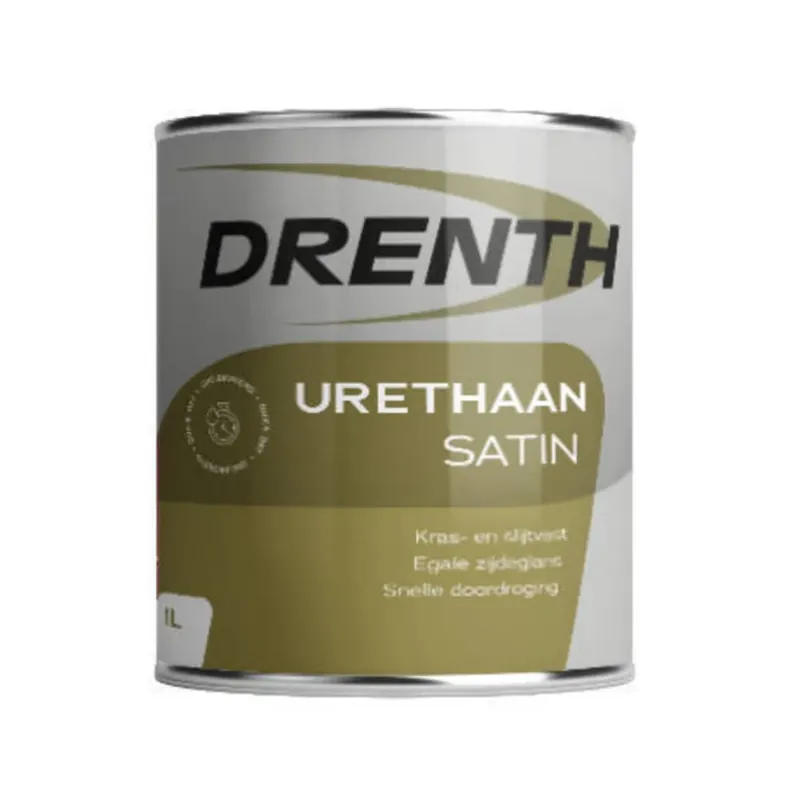 Drenth Urethaan Satin - Hoogwaardige zijdeglans lakverf voor een scherpe prijs Snelle Levering