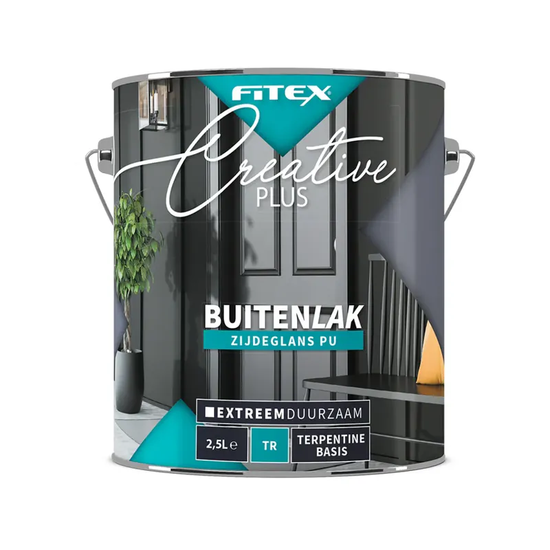 Gratis Retour Fitex Creative PLUS Buitenlak Zijdeglans