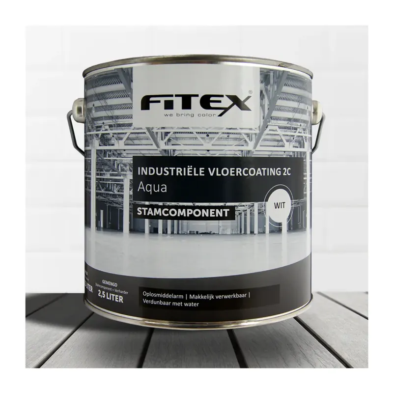 Laatste Versie Fitex Industriele Vloercoating Aqua 2C