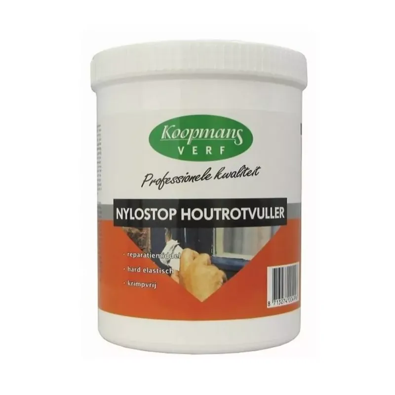 Koopmans nylostop houtrotvuller 1kg Lage Kosten