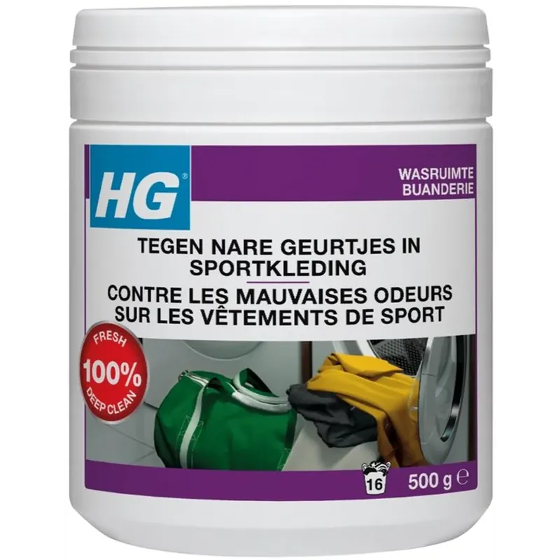Premium HG tegen nare geurtjes in sportkleding