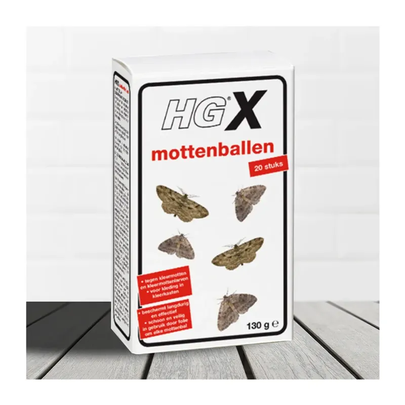 Superprijs HGX Mottenballen