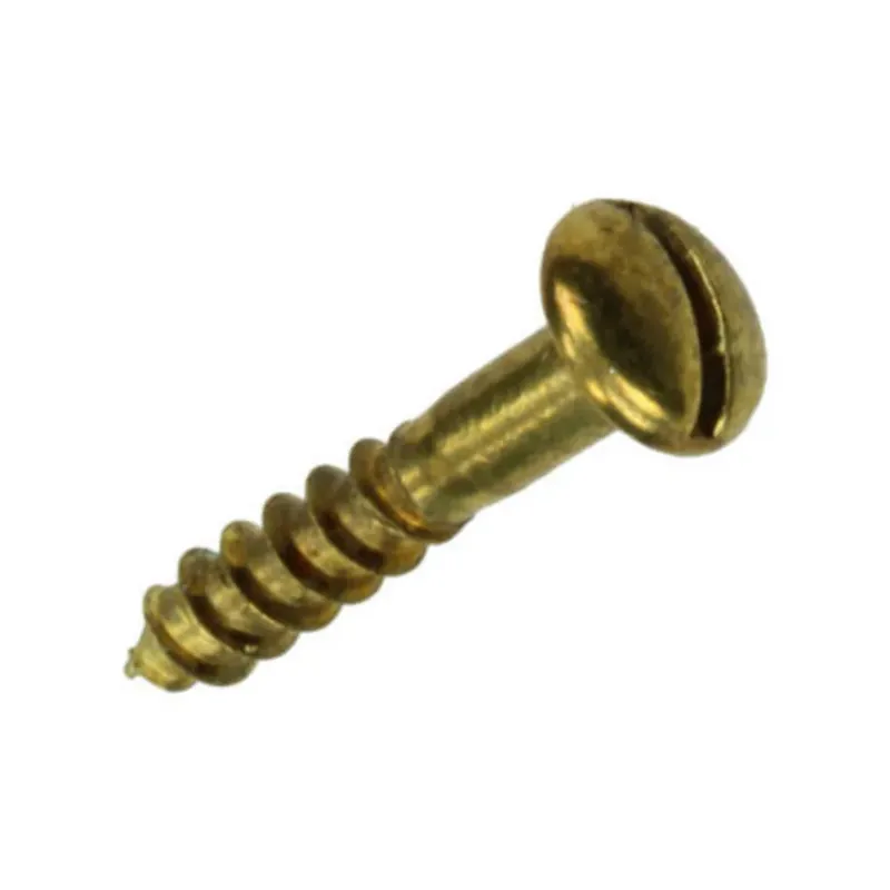 Beperkte Voorraad Mack Houtschroef Messing 12 stuks 3,0 x 16 mm