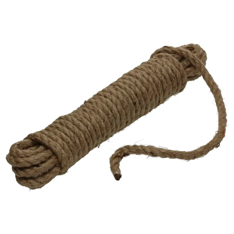Premium Mack Gedraaid Jutetouw 10 mm x 10 meter