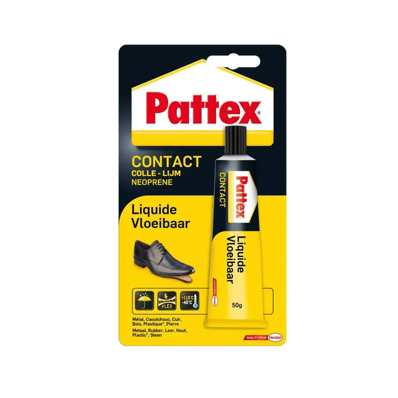 Pattex Contactlijm Vloeibaar 50 gram Favoriet