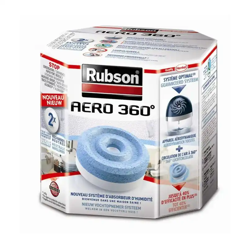 Aanbieding Rubson Navulling Vochtopnemer AERO 360 Neutraal