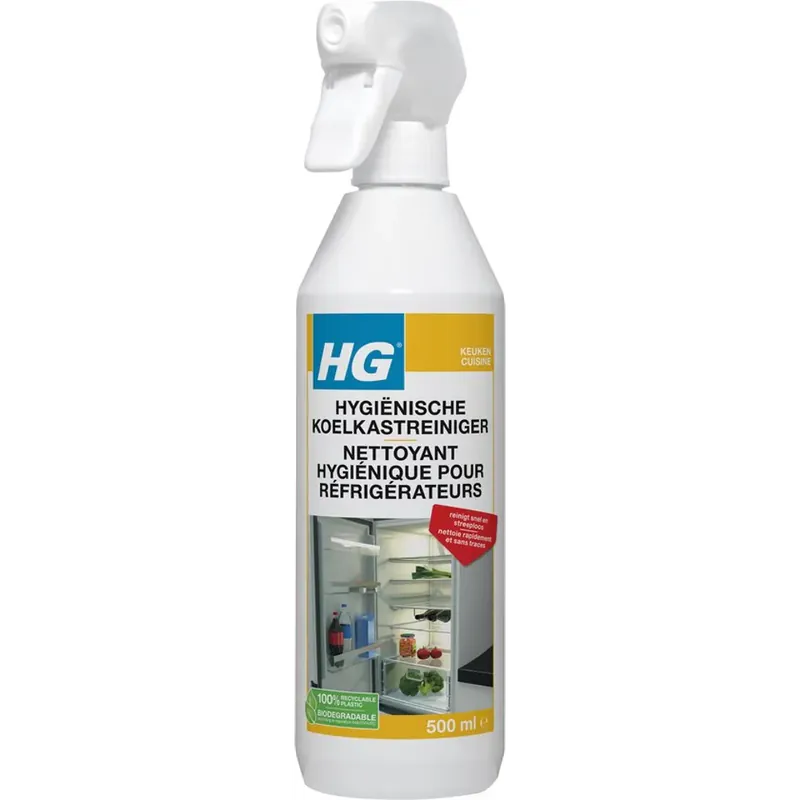HG hygiënische koelkast reiniger Op = Op
