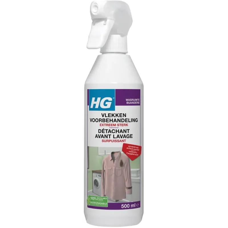 Merkproduct HG Vlekken Voorbehandeling Extra Sterk